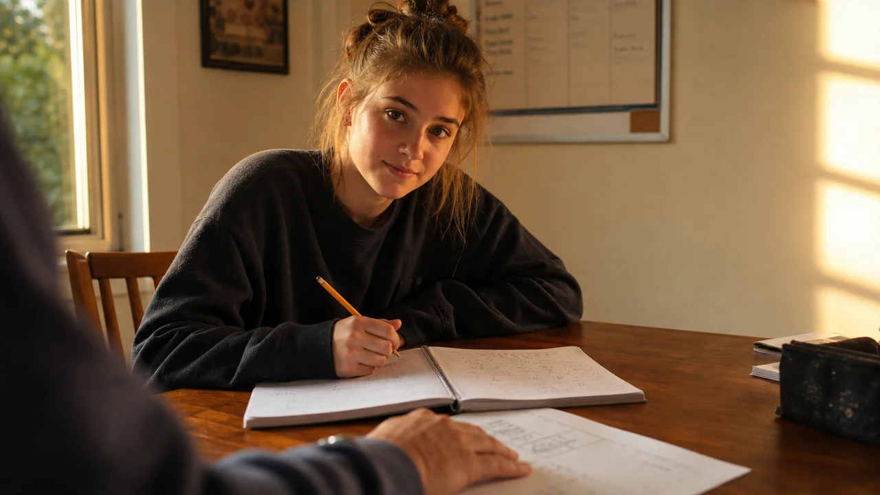 Students preparing for university admissions